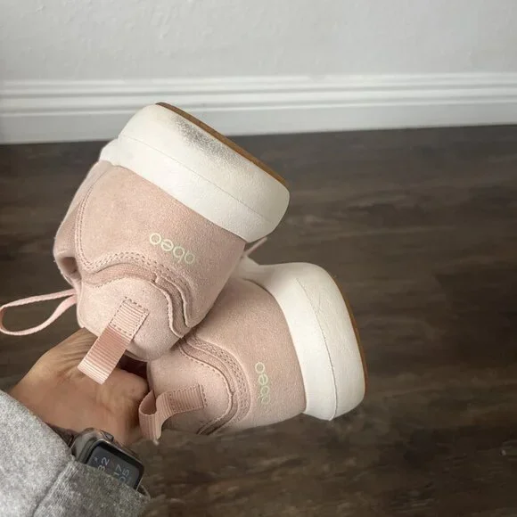 Women's ABEO Pink Women's Athletic Sneaker Size 8.5 INSOLE MISSING - Picture 5 of 10